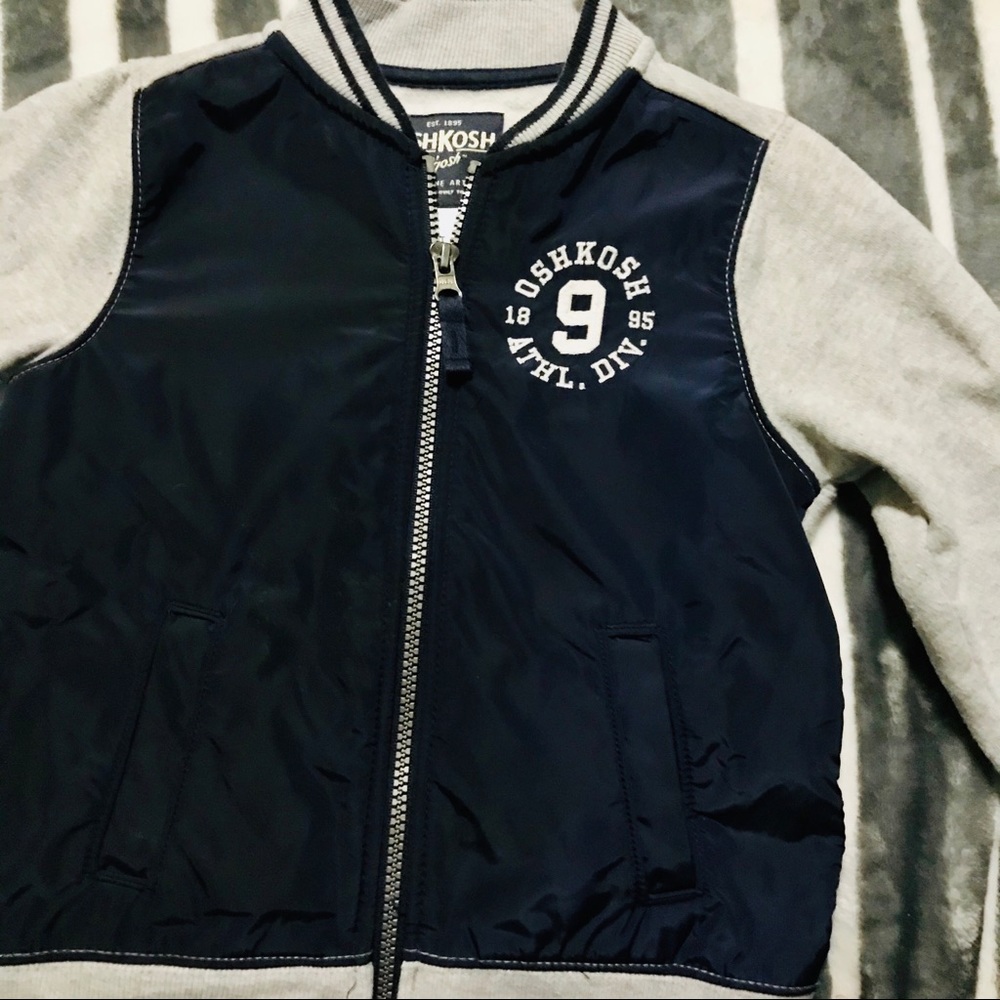 OshKosh B’gosh Letterman Style ZipUp Jacket